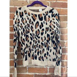 Leopard Print Sweater